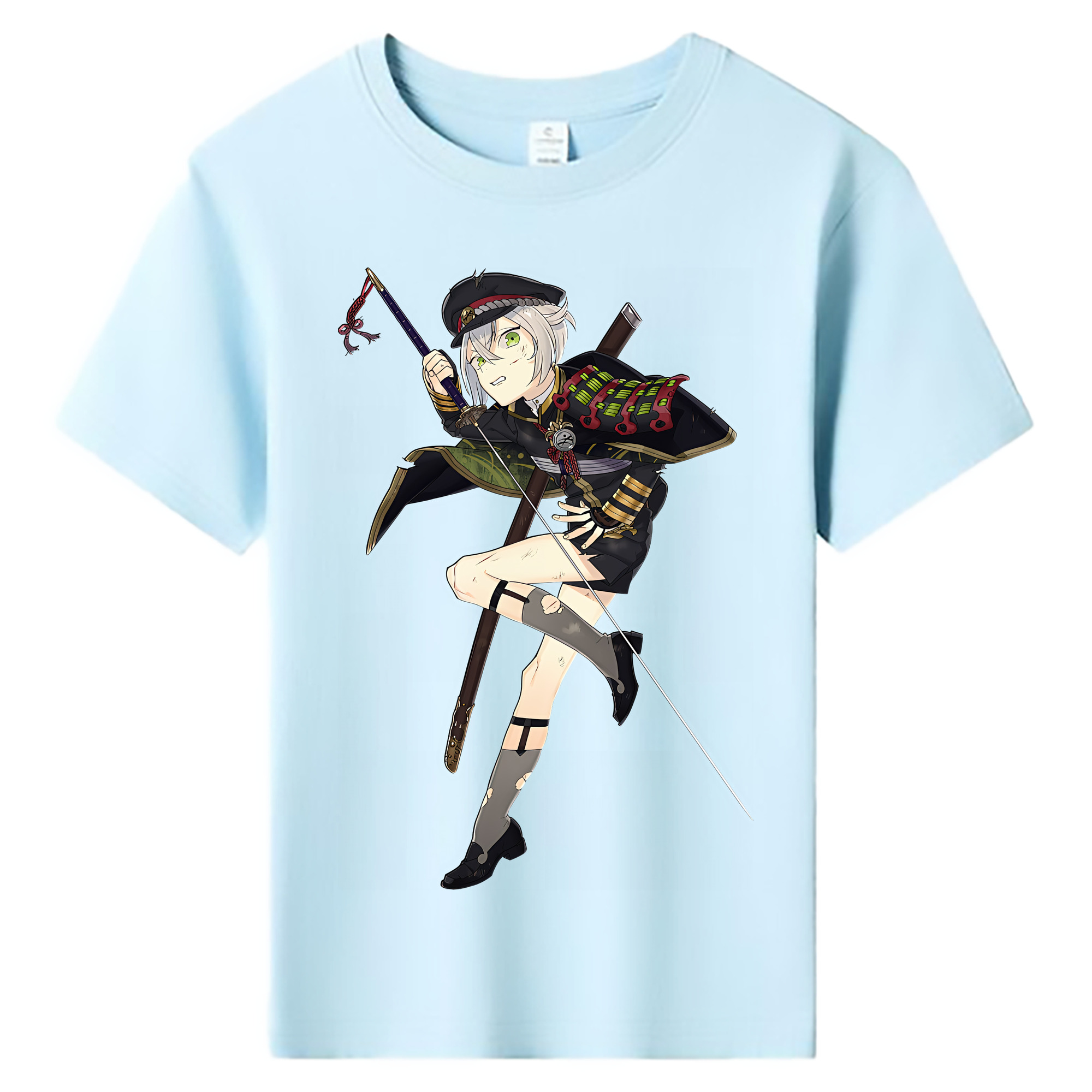 （画像用） 刀剣乱舞 Touken Ranbu 綿100％キッズTシャツ（フロントプリント）